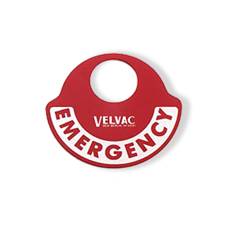 Velvac Emergency Line Identification Tag 035025